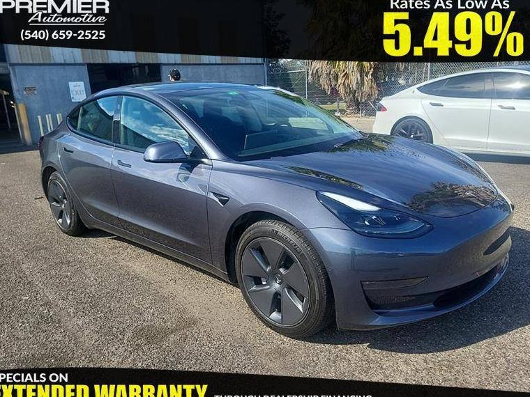 TESLA MODEL 3 2022 5YJ3E1EB4NF103638 image